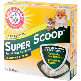 Arm&Hammer SUPER SCOOP комкующийся наполнитель для кошачьего туалета АРОМАТ СВЕЖЕСТИ