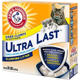 Arm&Hammer ULTRA-LAST комкующийся наполнитель для кошачьего туалета, АРОМАТ СВЕЖЕСТИ
