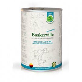 Baskerville Holistic ЛОСОСЬ И ГОВЯДИНА - консервы для собак
