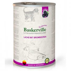 Baskerville Super Premium ЛОСОСЬ - ОЖИНА консерви для кошенят Baskerville Super Premium ЛОСОСЬ - ОЖИНА консерви для кошенят