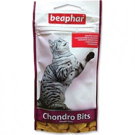 Beaphar Chondro Bits Витаминное лакомство для суставов с хондроитином и глюкозамином для кошек