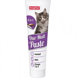 BEAPHAR Duo-Malt Paste Паста для кошек двойного действия для выведения шерсти из кишечника