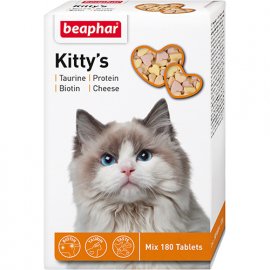 Beaphar Kittys Mix Вітамінізовані ласощі для котів Beaphar Kittys Mix Вітамінізовані ласощі для котів