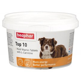 BEAPHAR Top 10 For Dogs - Пищевая добавка с L-карнитином для собак
