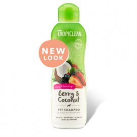 Tropiclean BERRY & COCONUT (ЯГОДИ І КОКОС) очищаючий шампунь для собак і котів