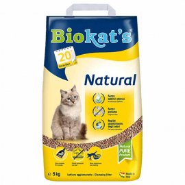 Biokats Natural NEW - Комкующийся наполнитель для кошачьего туалета