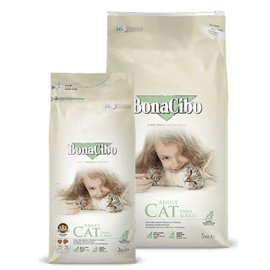 BonaCibo ADULT CAT LAMB & RICE сухий корм для кішок ЯГНЯ І РИС