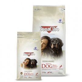 BonaCibo ADULT HIGH ENERGY сухой корм для активных собак всех пород КУРИЦА И РИС