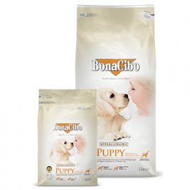 BonaCibo PUPPY CHICKEN & RICE сухий корм для цуценят КУРКА ТА РИС