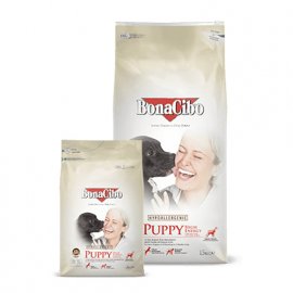 BonaCibo PUPPY HIGH ENERGY сухий корм для активних цуценят всіх порід КУРКА ТА РИС