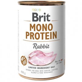 Brit Mono Protein Dog Rabbit консерви для собак КРОЛИК Brit Mono Protein Dog Rabbit консерви для собак КРОЛИК