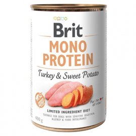 Brit Mono Protein Dog Turkey & Sweet Potato консерви для собак ІНДИЧКА та БАТАТ Brit Mono Protein Dog Turkey & Sweet Potato консерви для собак ІНДИЧКА та БАТАТ