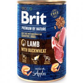 Brit Premium Dog Lamb & Buckwheat консервы для собак ЯГНЕНОК и ГРЕЧКА