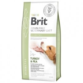 Brit Veterinary Diet Cat Grain Free Diabetes Turkey & Pea беззерновий сухий корм для собак при діабеті ІНДИЧКА та ГОРОХ