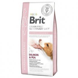 Brit Veterinary Diet Dog Grain Free Hypoallergenic Salmon & Pea сухий беззерновий гіпоалергенний корм для собак ЛОСОСЬ та ГОРОХ