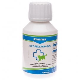Canina (Канина) Cat Felltop Gel лечение проблем с шерстью и кожей - витамины для кошек