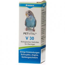 Canina (Канина) Petvital V 30 - Кормовая добавка для птиц при простудах, язвах, нагноениях