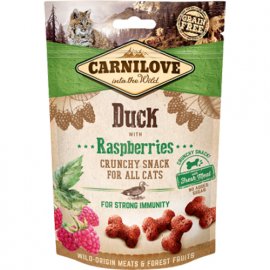 Carnilove DUCK & RASPBERRIES (УТКА И МАЛИНА) лакомство для кошек УКРЕПЛЕНИЕ ИММУНИТЕТА