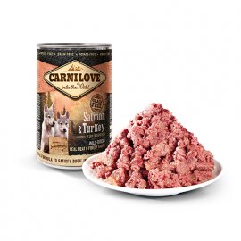 Carnilove SALMON & TURKEY PUPPY консервы для щенков (лосось/индейка), 400 г