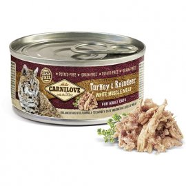 Carnilove TURKEY & REINDEER консервы для кошек (индейка/северный олень)