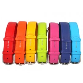 Collar GLAMOUR Кожаный ошейник для собак плоский