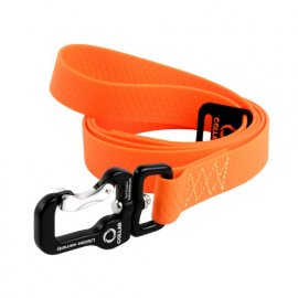 Collar EVOLUTOR супер прочный поводок для собак ОРАНЖЕВЫЙ