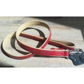 Collar Brilliance - Кожаный поводок для собак со стразами (38923)