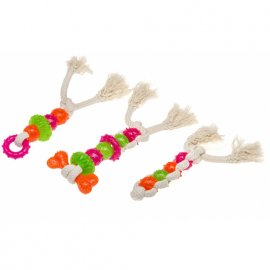 Comfy Mint Dental TOOTHER - игрушка-канат с элементами и ароматом мяты для собак