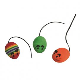 Croci (Крочі) М'ЯЧИК-МИША ЗЕФІРНИЙ іграшка для кішок, 4,5 см