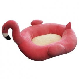 Croci FLUFFY FLAMINGO (ПУШИСТЫЙ ФЛАМИНГО) лежак для собак и кошек