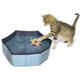 Croci PISCINA басейн + 2 іграшки для котів надувний, вініл