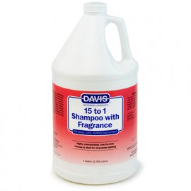 Davis 15 to 1 шампунь з ароматом свіжості для собак, котів, цуценят та кошенят