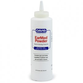 Davis EAR MED подсушивающая пудра для ушей собак и котов, объем 16 унций Davis EAR MED подсушивающая пудра для ушей собак и котов, объем 16 унций
