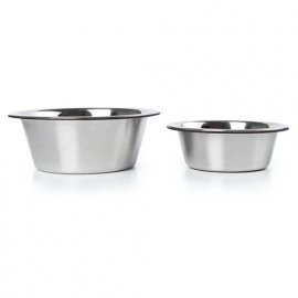 DEXAS Stainless Steel Replacement Bowls for Elevated - Сменные миски из нержавеющей стали для модели с регулируемыми ножками, 2 шт