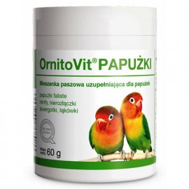 Dolfos (Дольфос) ORNITOVIT PARAKEETS (ОРНИТОВИТ ПАРАКИТС) витаминно-минеральная добавка для мелких попугаев, 60 г