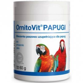 Dolfos (Дольфос) ORNITOVIT PARROTS (ОРНИТОВИТ ПЭРРОТС) витаминно-минеральная добавка для крупных попугаев, 60 г