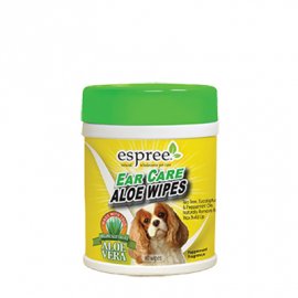 ESPREE (Эспри) Ear Care Wipes - Влажные салфетки с алоэ для ушей для собак и кошек