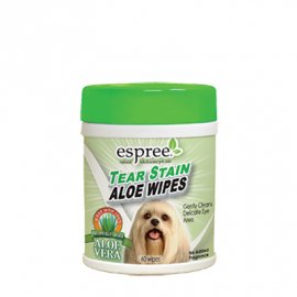ESPREE (Эспри) Tear Stain Wipes - Влажные салфетки с алоэ и ромашкой для чистки области глаз для собак и кошек, 60 шт. ESPREE (Эспри) Tear Stain Wipes - Влажные салфетки с алоэ и ромашкой для чистки области глаз для собак и кошек, 60 шт.