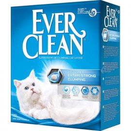 Ever Clean EXTRA STRONG комкующийся наполнитель для кошачьего туалета, без аромата