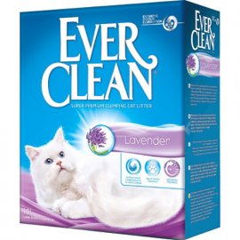 Ever Clean LAVENDER комкующийся наполнитель для кошачьего туалета, с ароматом лаванды