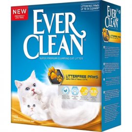 Ever Clean LITTERFREE PAWS комкующийся наполнитель для кошачьего туалета