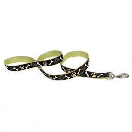 Coastal (Костал) Pet Attire Ribbon поводок для собак, КОРИЧНЕВЫЕ ЛАПКИ