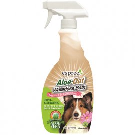 ESPREE (Эспри) Aloe-Oat Waterless Bath - Гипоаллергенный спрей для экспресс очистки шерсти и кожи собак с алоэ вера и протеинами овса