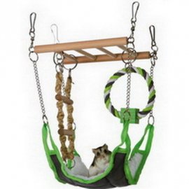 Trixie Підвісний міст з гамаком для тхорів, щурів, шиншил (6298)