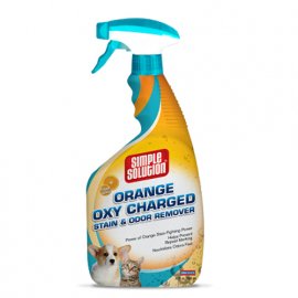 Simple Solution (Сімпл Селюшен) ORANGE OXY CHARGED (ВИДАЛЕННЯ ПЛЯМ І ЗАПАХУ АПЕЛЬСИН З КИСНЕМ) спрей для собак і котів