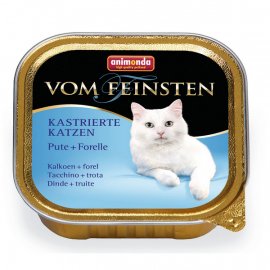 Animonda (Анімонда) Vom Feinsten Kastrierte Katzen Pute+forelle - консерви для кастрованих кішок ІНДИЧКА та ФОРЕЛЬ
