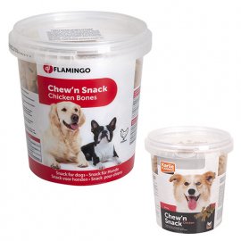 Flamingo BONES CHICKEN лакомство для собак, мини косточки с курицей