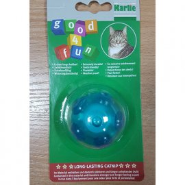 Flamingo GOOD4FUN HEDGEHOG BALL латексний м'яч-їжачок для котів з котячою м'ятою