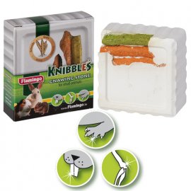 Flamingo KNIBBLES CEREAL мел со злаками для грызунов, 75 г