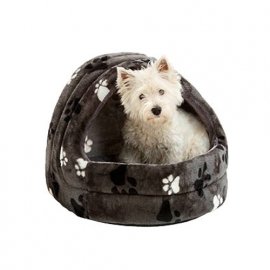 Flamingo LYING CAVE TRACK GREY домик пещера для кошек и собак малых пород, серый